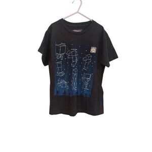 Boys black and blue‎ Minecraft tee